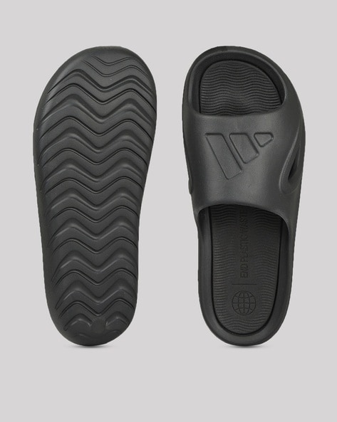 Adidas best sale plastic slides