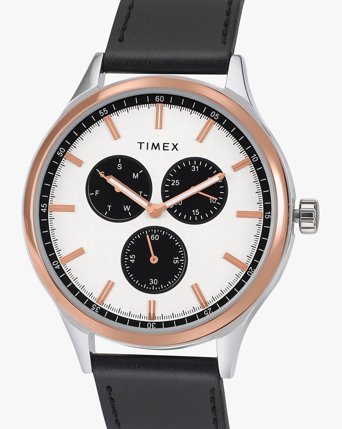 TIMEX Mens 40 mm Black Dial Ceramic Bracelet Analogue Watches – TWEG21202 -  Vvalyou