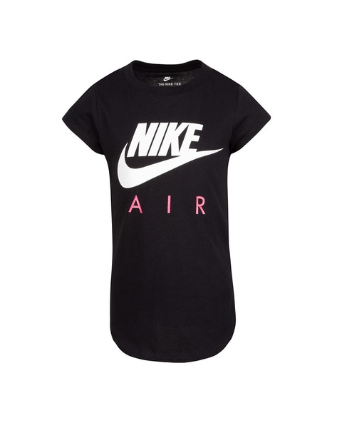 Nike black and store pink shirt