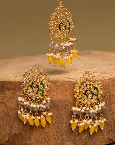 Earing and deals mangtika set