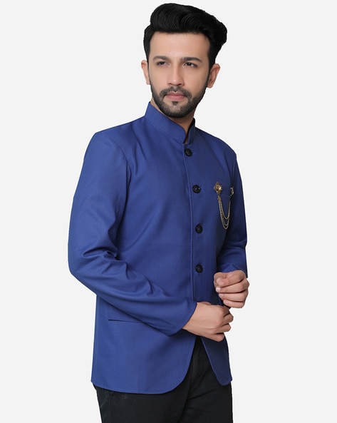 Buy Blue Guilloche Silver Buttons Online | Jodhpuri Suit Buttons | JRT  Handicrafts