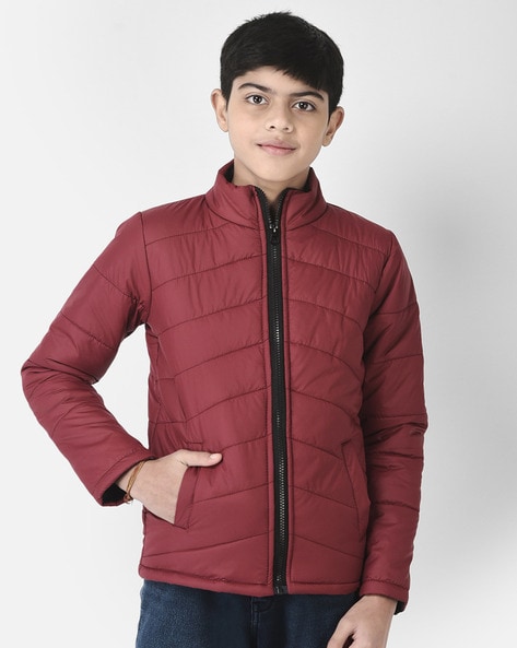 Padded cheap hooded jacket