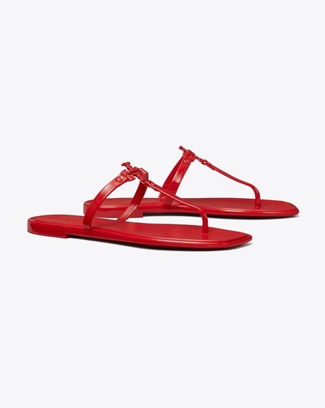 Tory burch sandals red new arrivals