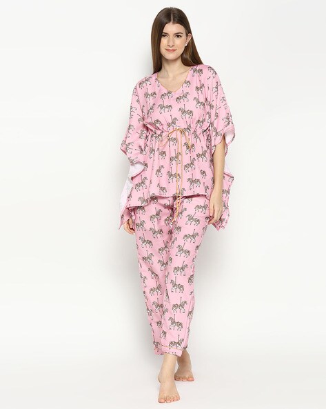 Buy Pink Night LoungeWearSets for Women by Pyjama Party Online