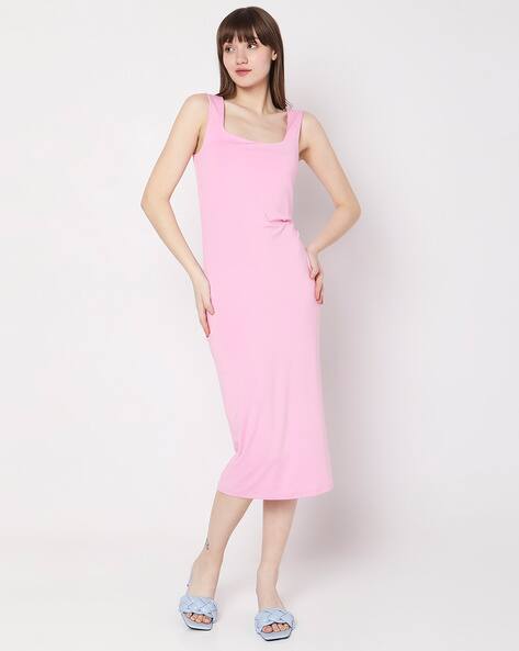 Vero Moda Square-Neck Bodycon Dress