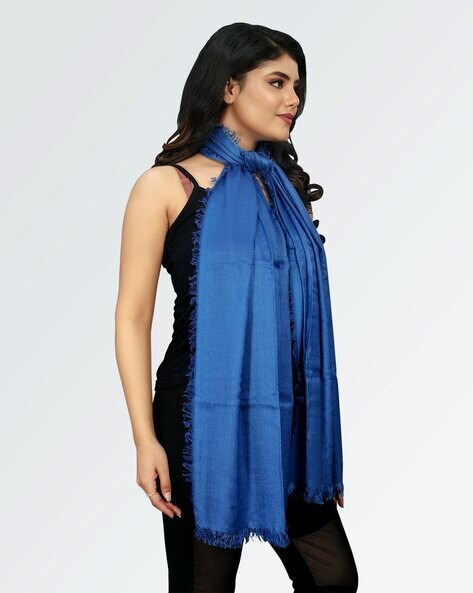 Buy Navy Blue Stoles & Scarves for Women by MATCHITT Online