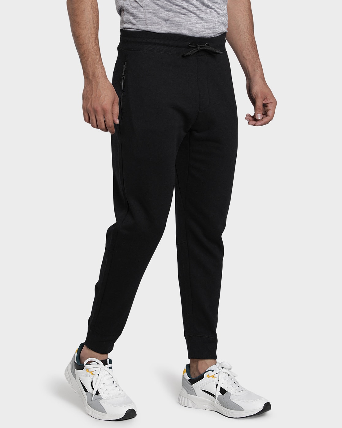 Buy Red Tape Black Solid Cotton Spandex Mens Jogger Online at Best Prices  in India  JioMart
