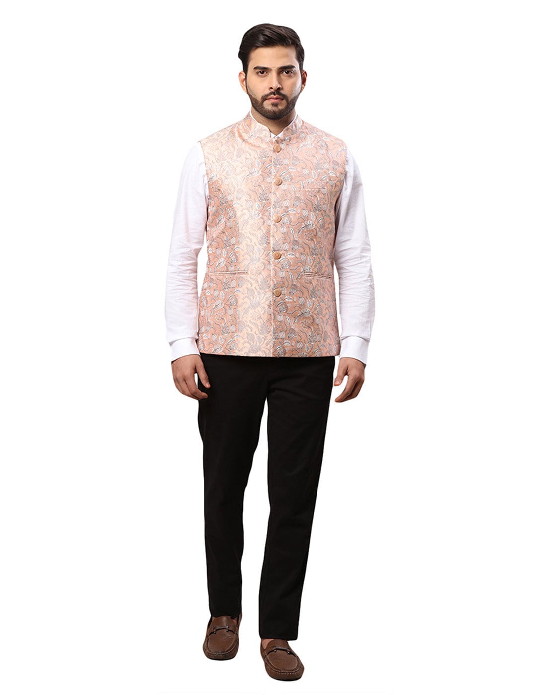 Simple Elegant Men Nehru Jacket (Cream) in Navi-Mumbai at best price by The  Raymond Shop - Justdial