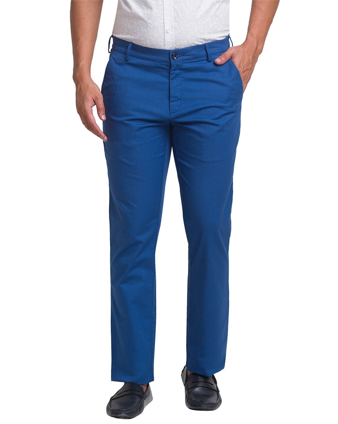 ColorPlus Casual Trousers  Buy ColorPlus Medium Khaki Trouser Online   Nykaa Fashion