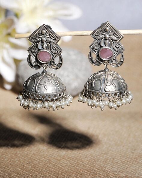 Silver plated deals earrings online