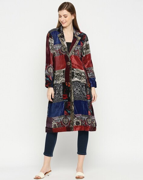 Rani Embroidered Velvet Coat - Paisley Design – An Indian Summer