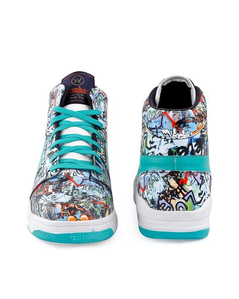 woakers high top sneakers