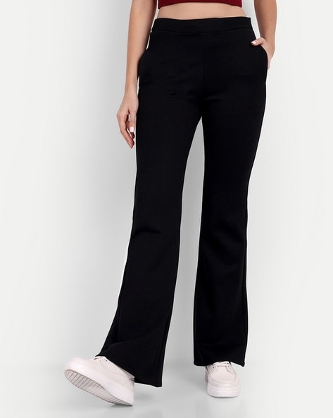 Buy Cotton Flare Pants for Women Online from Blissclub