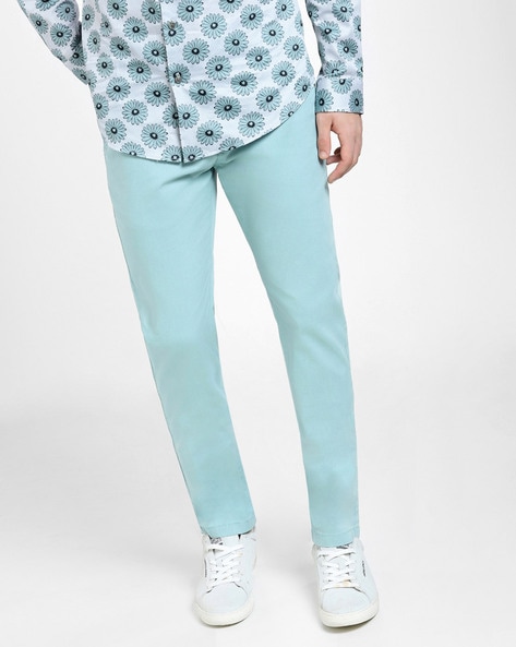 JACOB COHEN trousers for men  Turquoise  Jacob Cohen trousers  UP00101S3756 online on GIGLIOCOM