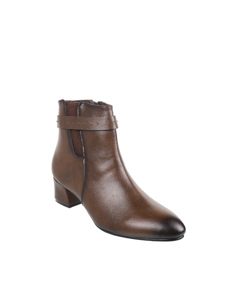 Metro Ankle-Length Boots with Synthetic upper