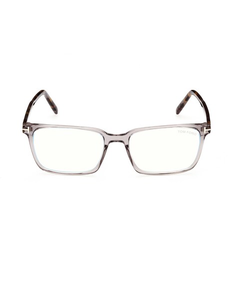 Buy Tom Ford FT5802-B 53 020 UV-Protected Full-Rim Rectangular Sunglasses |  Grey Color Men | AJIO LUXE