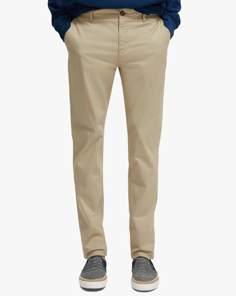 Buy Beige Trousers Pants for Men by SCOTCH SODA Online