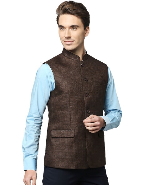 Nehru jacket for mens | Linen Nehru Jackets for Men | Yellwithus – Yell -  Unisexx Fashion House