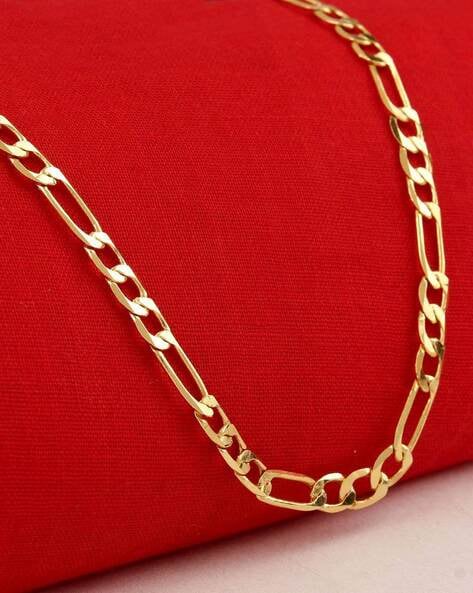 Gold plated link on sale chain