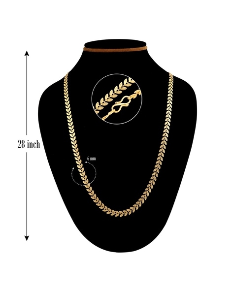 Buy Gold-Toned Necklaces & Pendants for Women by Fashion Frill Online