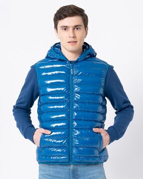 Red discount tape waistcoat