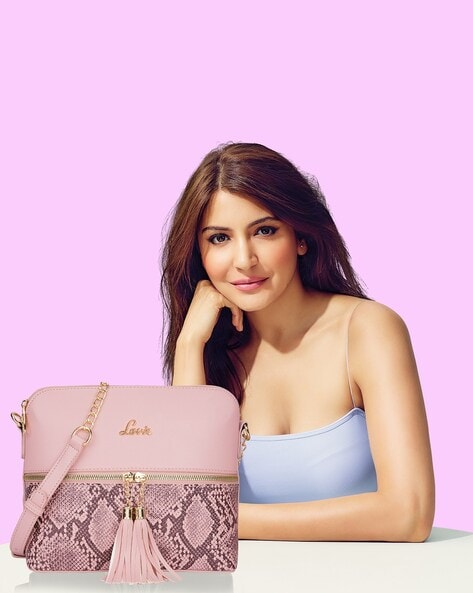 Buy LV Women Pink Sling Bag Pink Online @ Best Price in India