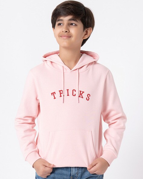 Boys pink deals hoodie