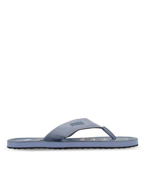 Buy Blue Flip Flop Slippers for Men by PUMA Online Ajio