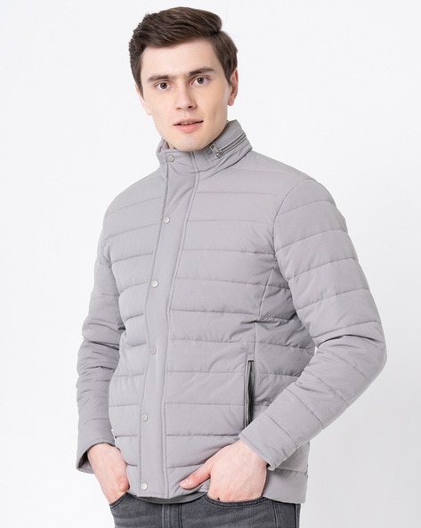 Buy Light Grey Jackets & Coats for Men by RED TAPE Online | Ajio.com