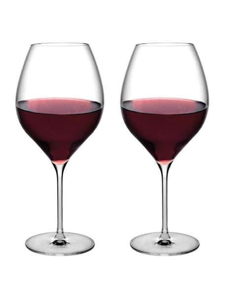 Nude Glass Vinifera Red Wine Glass, Set of 2 - Clear