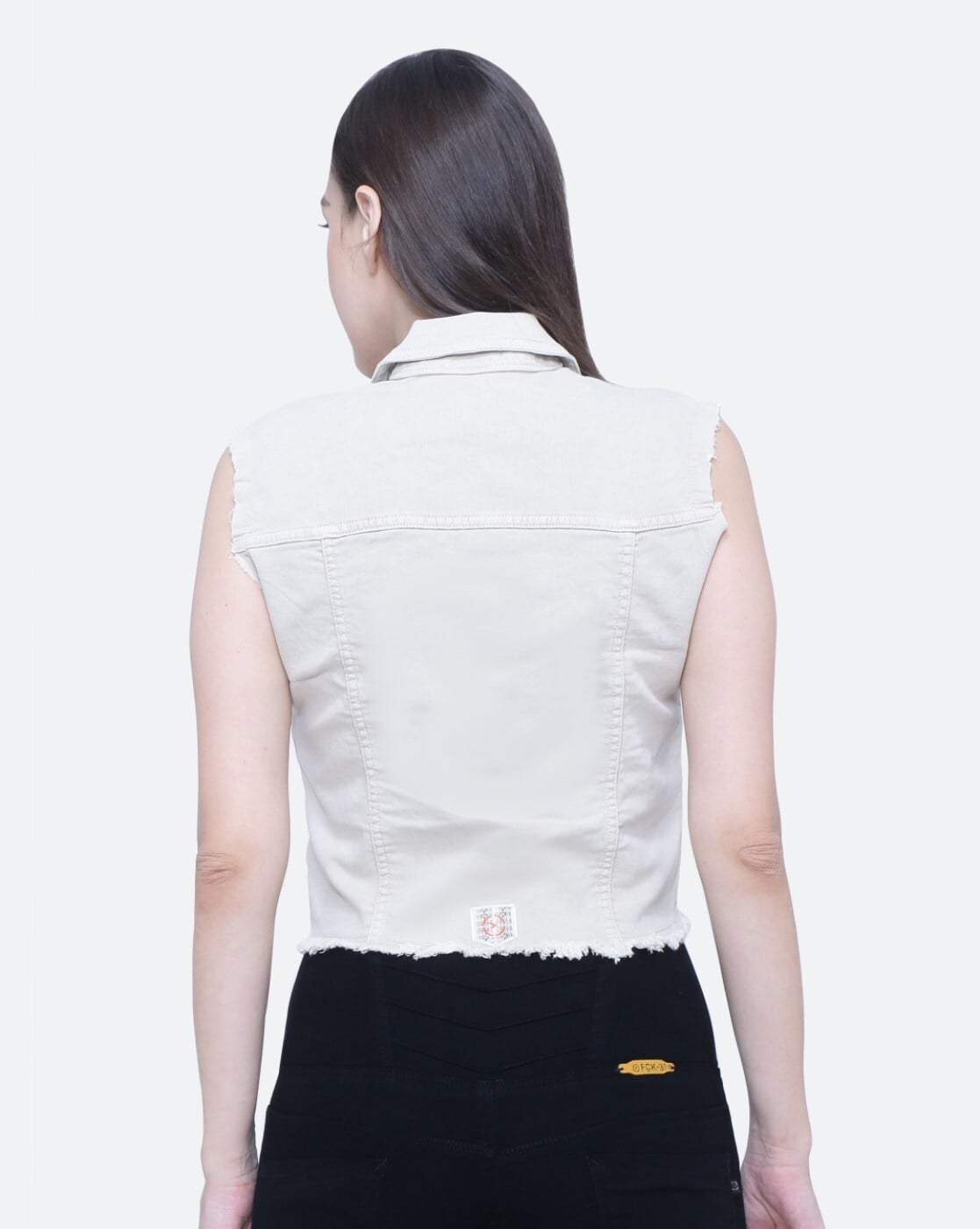 Hot Sell Women Denim Vest with Pearl Beading Jacket Plus Size Jean  Waistcoat Female Clothing - China Vest and Women Vest price |  Made-in-China.com