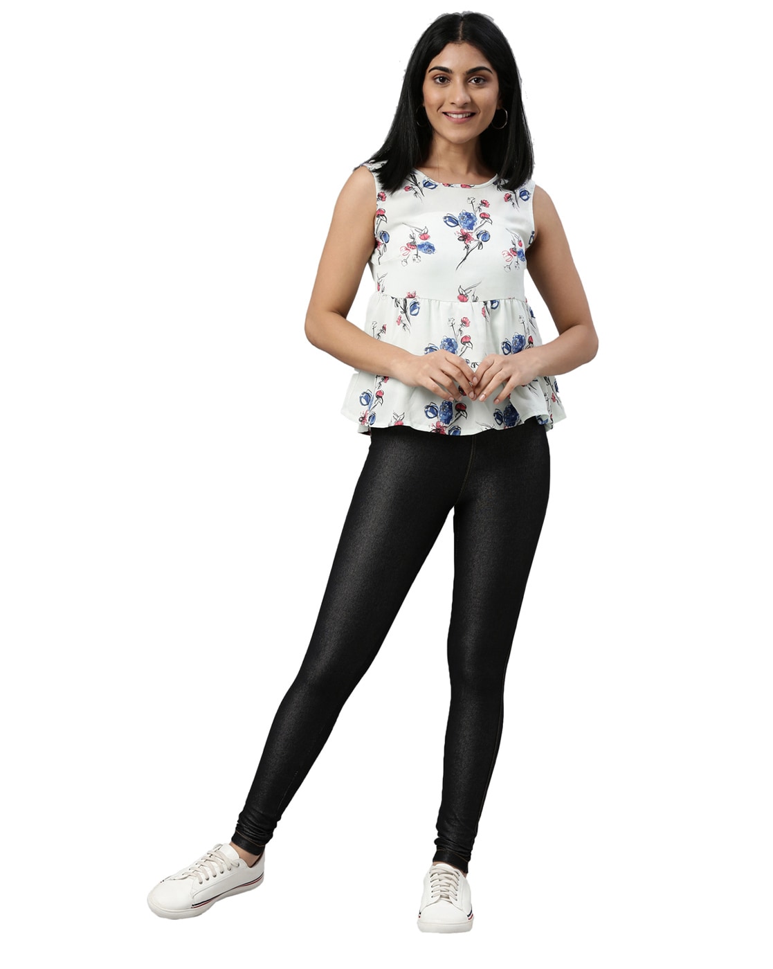 Buy Black Jeans & Jeggings for Women by GO COLORS Online