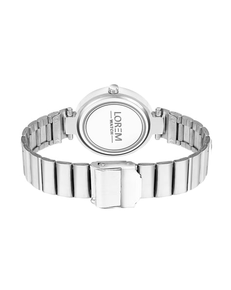 Buy Highend H-LR-126 Stainless Steel Silver Plated Blue Round Dial Stylish  Girls and Women Hmts Quartz Analog Wrist Watch at Amazon.in