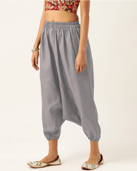 Buy Grey Pants for Women by Molcha Online | Ajio.com