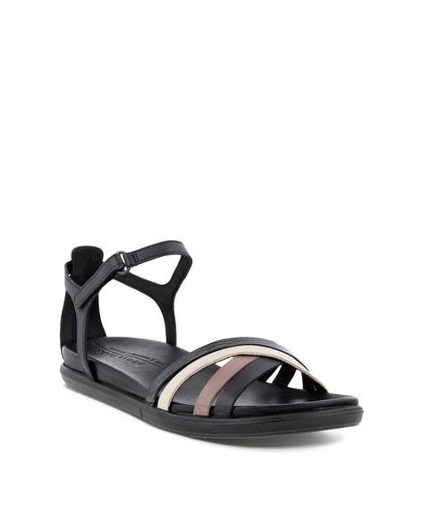 Ecco black clearance sandals womens