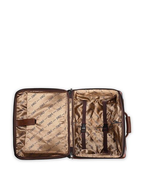 Vegan leather travel bag Louis Vuitton Brown in Vegan leather