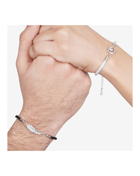 Engraved Matching Couple Bracelets Set – Loforay