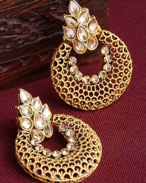 Laxmi design chandbali collection | Bridal gold jewellery designs, Gold  earrings designs, Gold jewelry fashion