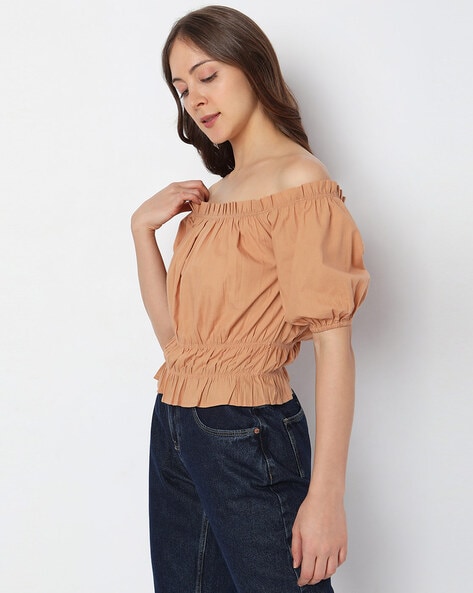 Buy Brown Tops for Women by Vero Moda Online