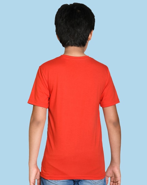 Buy Red Tshirts for Boys by Nusyl Online