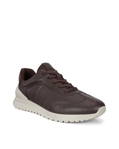 Ecco deals brown sneakers