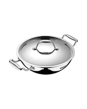 bergner Stainless Steel Kadai with Lid-picture-14