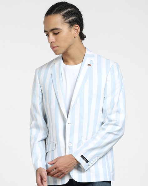 Buy Cashmere Blue Blazers & Waistcoats for Men by Jack & Jones