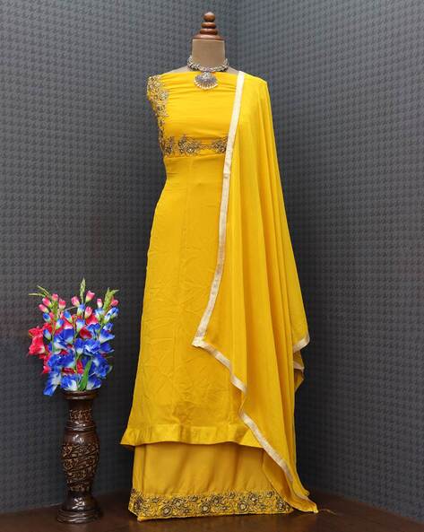 Haldi Wear Dresses - Buy Indian Ethnic Haldi Dresses For Women Online –  Indya