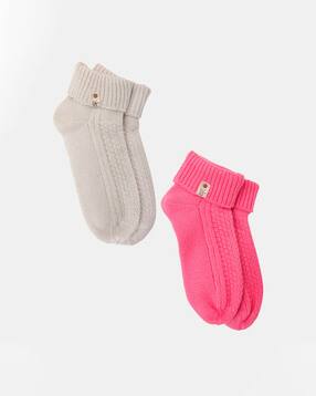 bharatasya Pack of 2 Ankle-Length Socks-picture-5