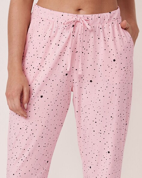 Womens cropped pyjama bottoms hot sale