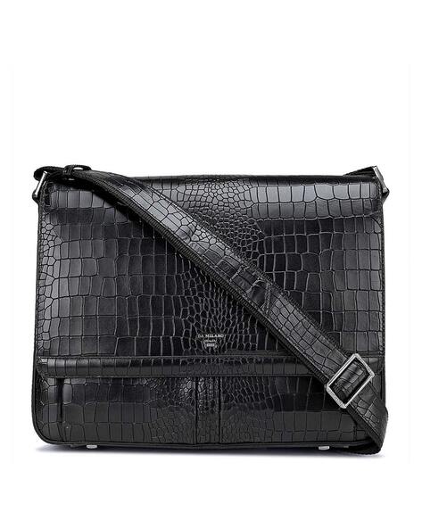 Buy Black Fashion Bags for Men by Da Milano Online Ajio