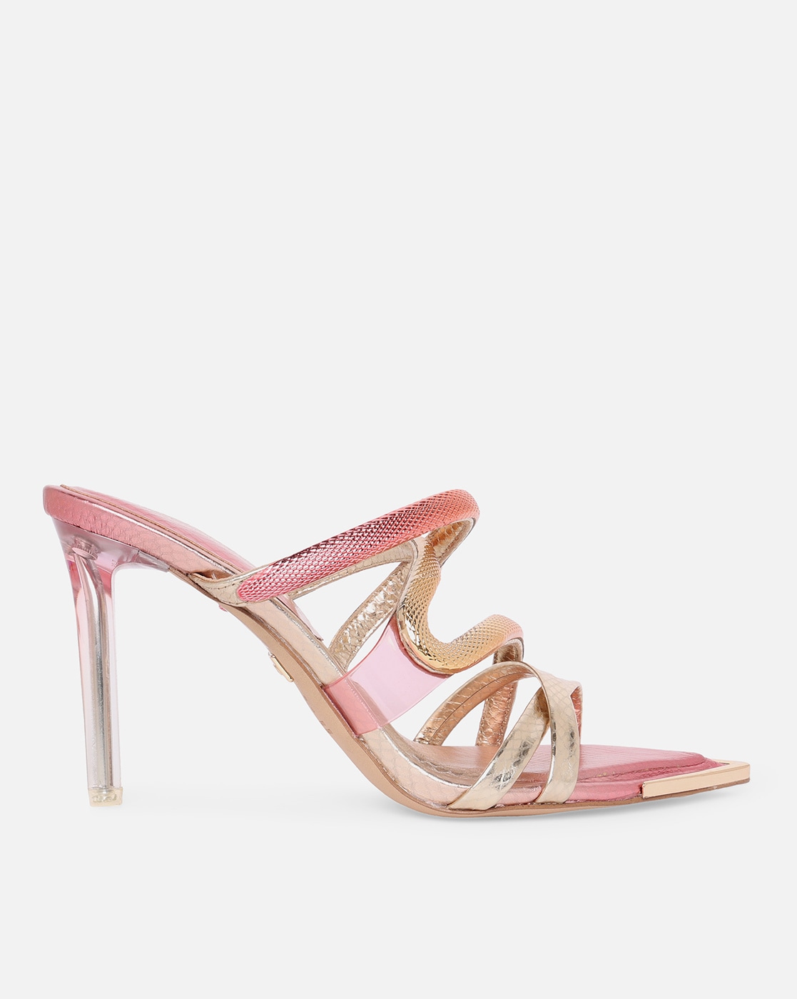 Prada Crystal Ankle-Strap Platform Sandals | Neiman Marcus