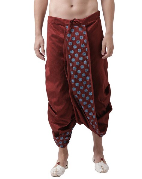 Buy Red Pyjamas Churidars for Men by Deyann Online Ajio