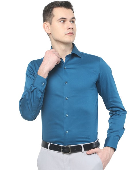 Blue shirt 2024 for mens